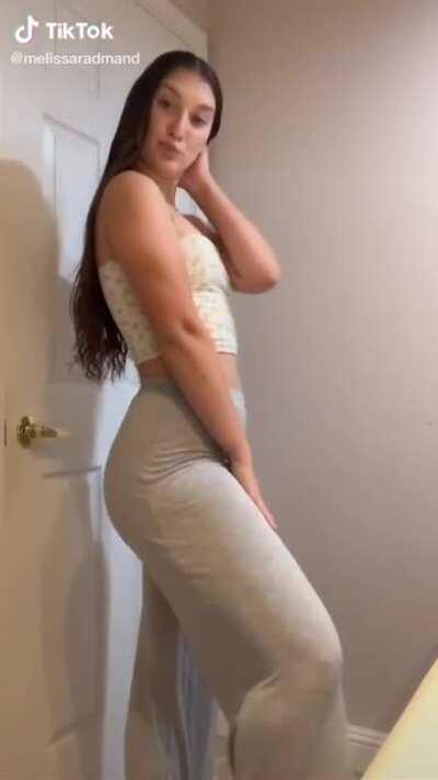 I don't think she's wearing anything under these 😍