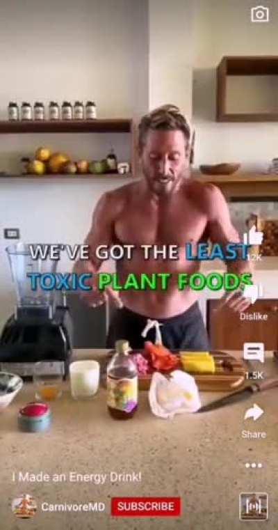 Why would you drink a monster when you can drink raw testicles