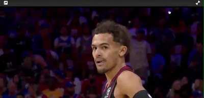 [Highlight] Bogdan Bogdanovic with the goofy smile during the break to commercial