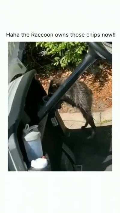 robbing the golf cart