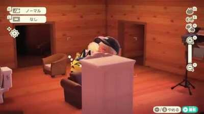 Animal crossing when