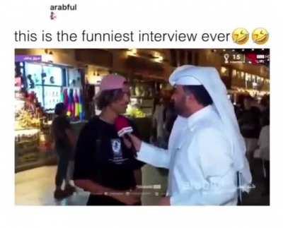 why are you talking in English?