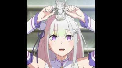 Emilia & Puck [Re:Zero − Starting Life in Another World]