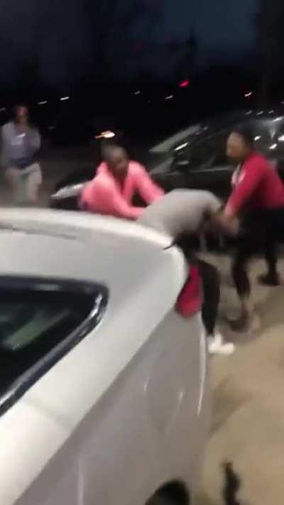 gas station brawl