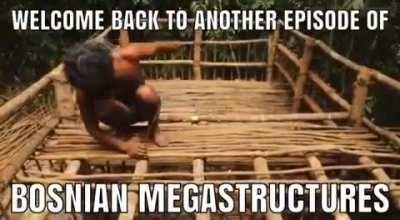 It gets blown up by a landmine after the video ends