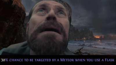 *slurps five utility flasks every five seconds*