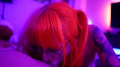 I love to play with my pussy and deepthroat this big dick