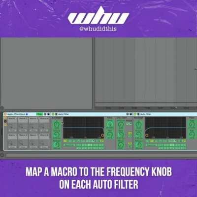 Speed up your Ableton workflow with this filter rack 🎛