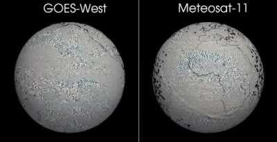 First 60 hours of the global atmospheric response to the Tonga eruption in Jan 2022, using two satellites [OC]