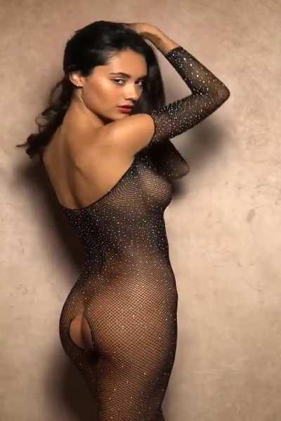 Mesh bodysuit fashion