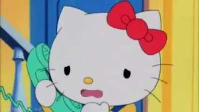 NooOoOO kitty, en que te metiste 😭