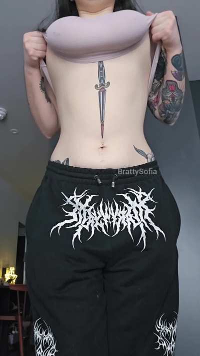 Only $5 to sub to my OF to see lots more videos of my bouncing tits ☺️💕