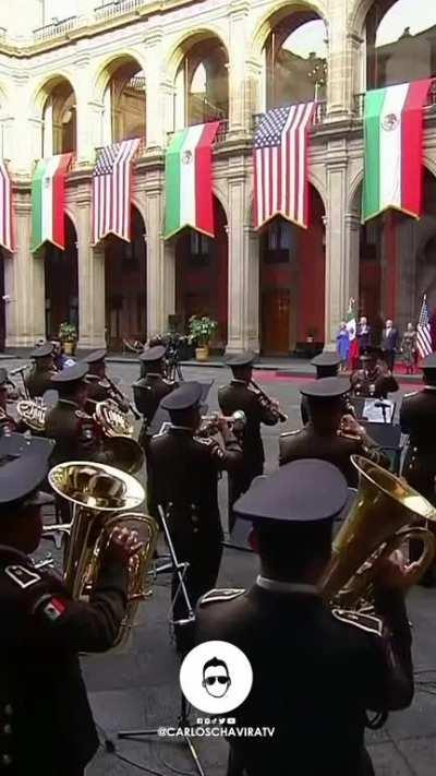 Visita de Biden a Palacio nacional ( edición de carlos chavira)