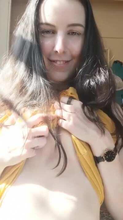 Let me brighten up your day?