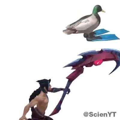 This is why kayn is overpowered caw caw