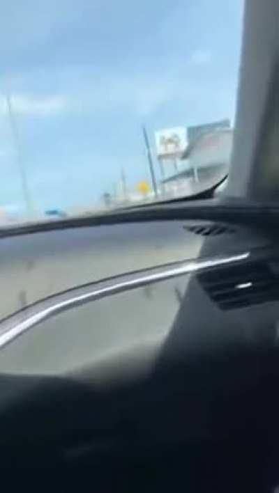 When you act like a thug outrunning cops.