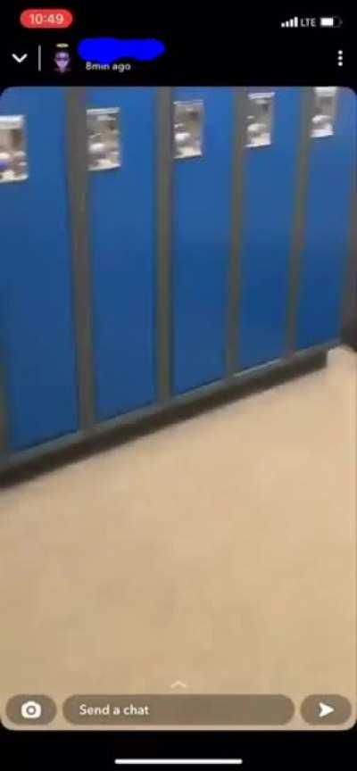 Jumping rope directly under a sprinkler