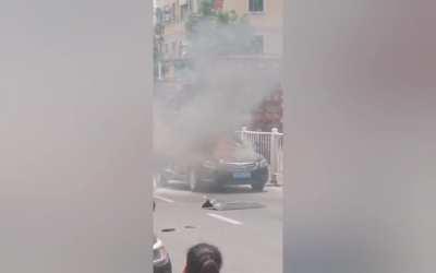 Chinese Natural Gas Powered Vehicle Suddenly Explodes 7/2/2021