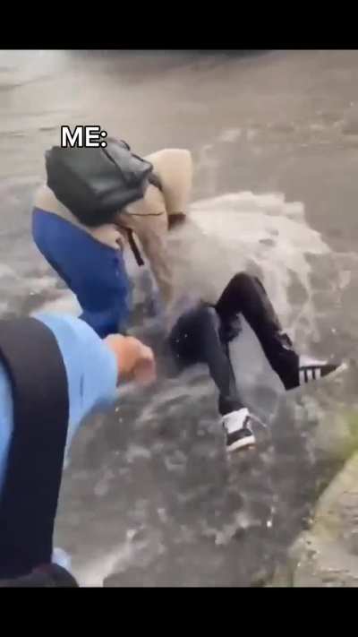 Me trying to reach my goal