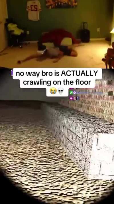 Lmao he felt that fear 💀