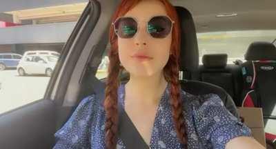 Forgot my panties on the way to pickup my friend from the hospital