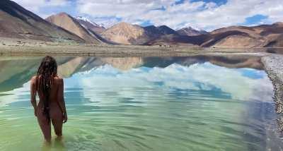 6 hour trek into naked heaven [f]