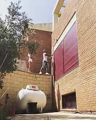 I got locked out of my home and got a friend to help me get back in:)