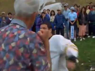 Majima and kiryu after a great game of golf