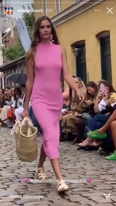 Bouncing down the runway (at Copenhagen Fashion Week)
