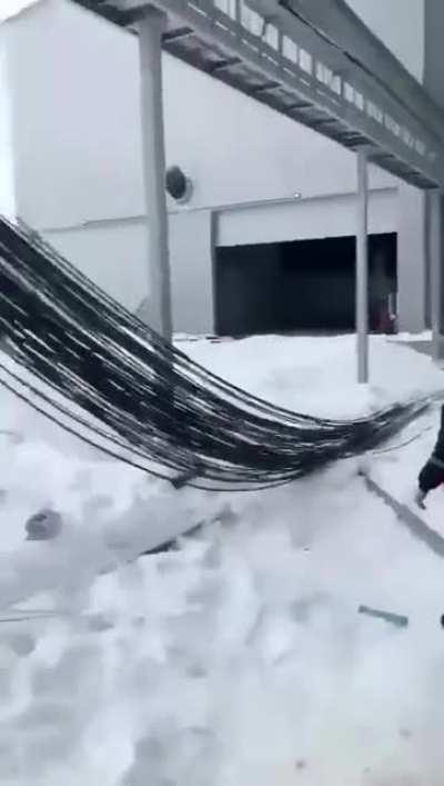What could go wrong throwing a snowball