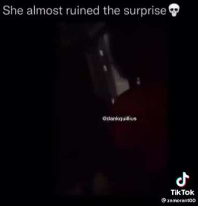 Protagonist nearly blows the big reveal.