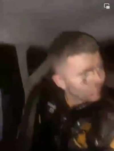 He looks like he's having a good time