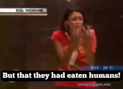 2009: Gabriela Rico Jiménez, fue grabada tras afirmar haber asistido a una exclusiva fiesta de élite. Desapareció esa noche y nunca más se la vio. La trataron de loca.