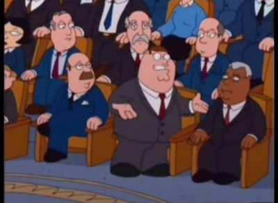 Real footage of congress deciding to invade Iraq