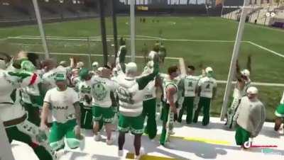 Torcida do Palmeiras inova e faz protesto virtual