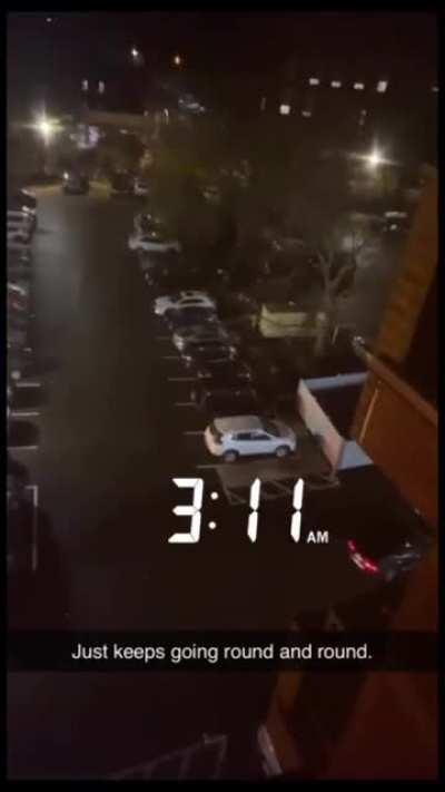 The neighbor who threw the bottle did everyone a favor that night..