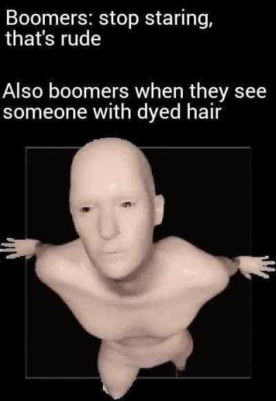 You have chosen... stare!