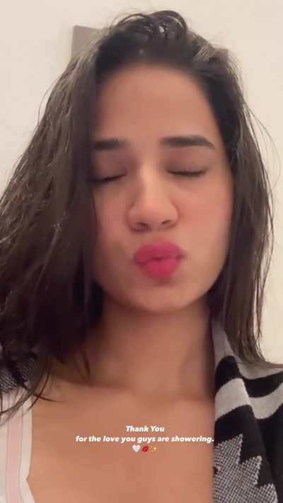 Fresh out of the shower