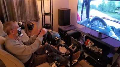 Trying to keep Grandpa busy since Grandma passed away just shy of their 70th anniversary