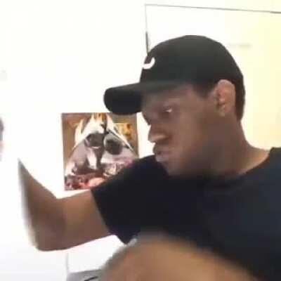 Dapping up after sex