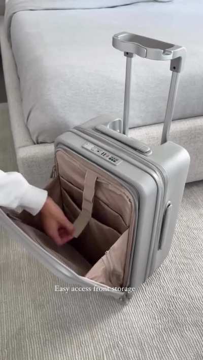 When your luggage does it all
