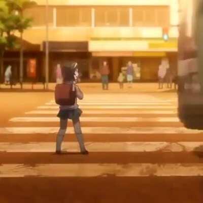 Monkey likes running over children