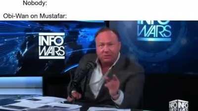 You were my brother Anakin!