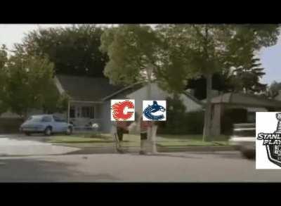 Anyone hyped for the Vancouver/Calgary series?