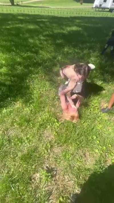 lil bitch got what she asked for but a better angle😹