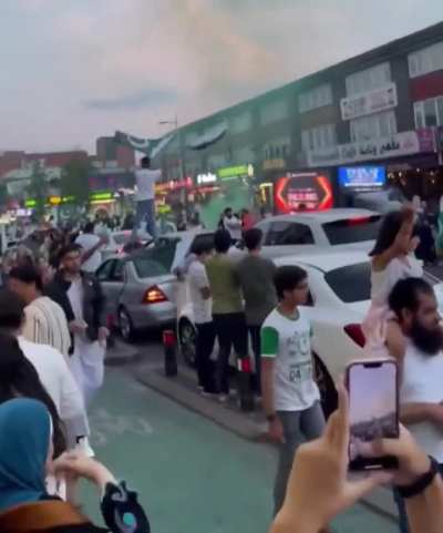 Pro Pakistan protest in the UK