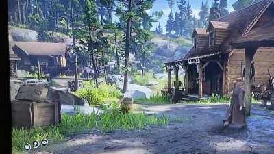 The horse was needed for the scene.