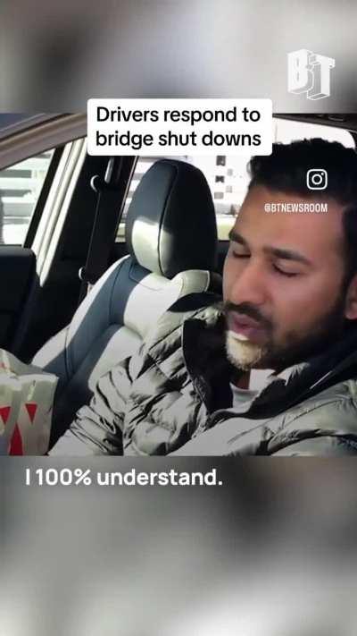 The corporate-owned media portrays every driver stopped by the Palestine solidarity disruptions as enraged and hostile to the movement.