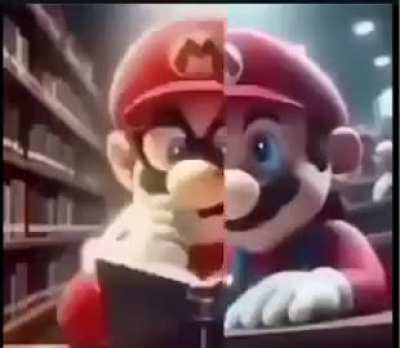 The original video where the “angry dr Mario” image was taken from