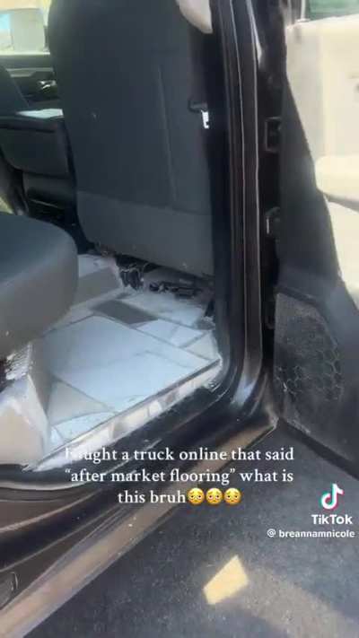 Who doesn’t love aftermarket flooring